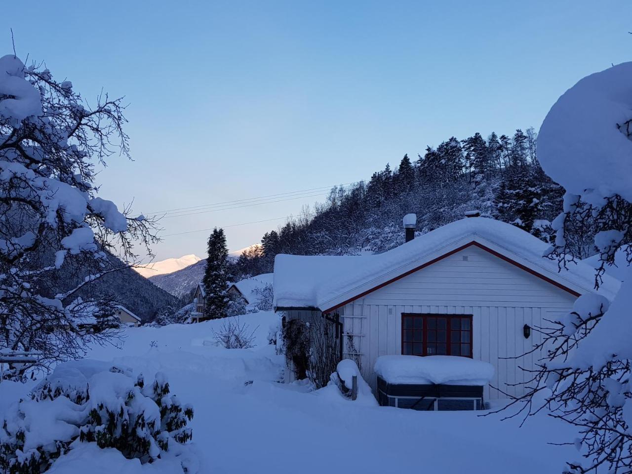 Dalhus - House With Jacuzzi Villa Norddal Екстериор снимка